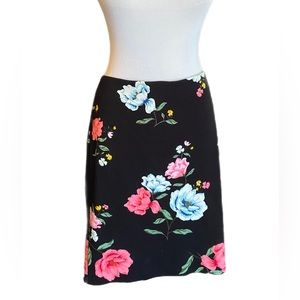 Black & Floral Women’s Stretch Pencil Skirt | Old Navy | XL